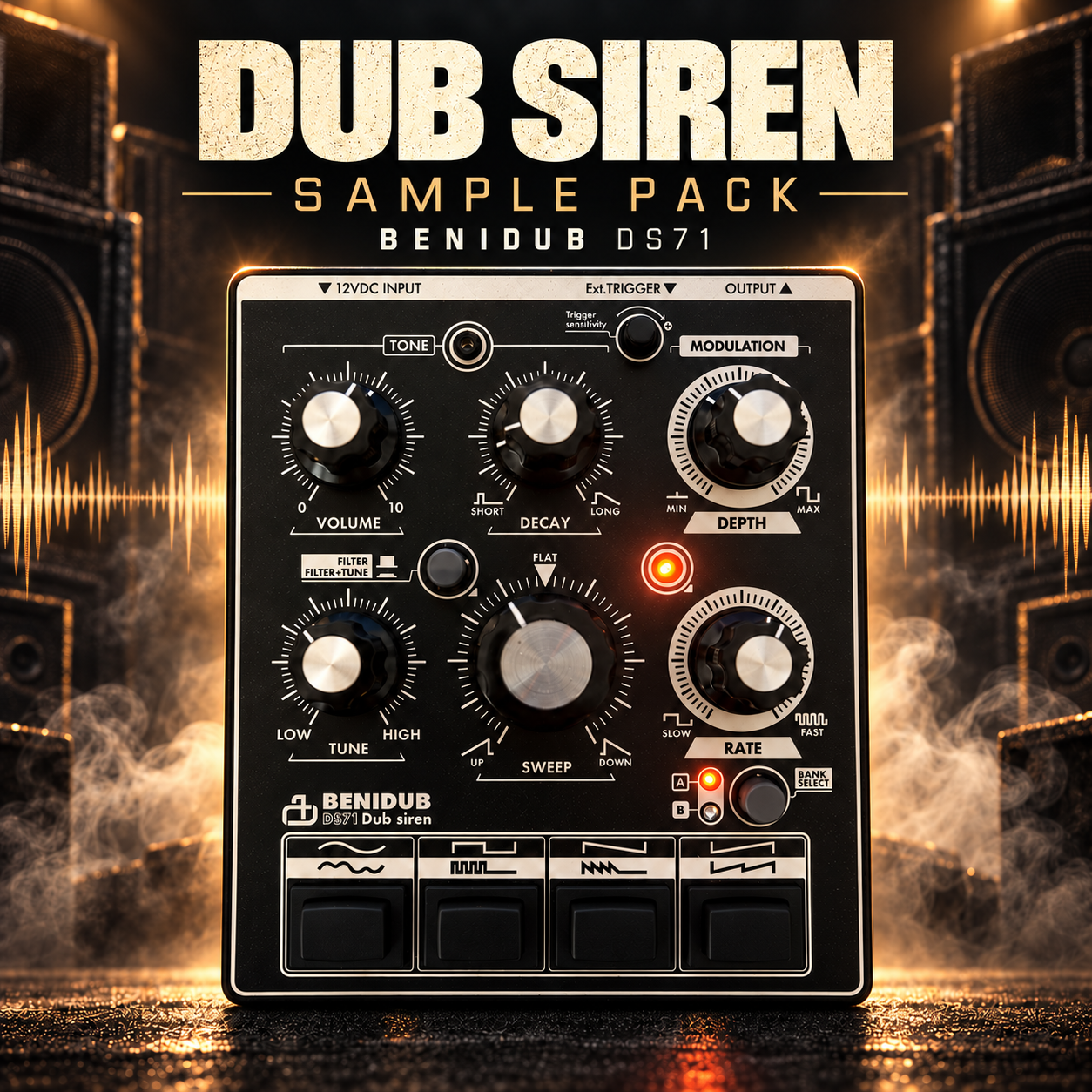 Supplied DS71 Dub Siren Sample Pack artwork